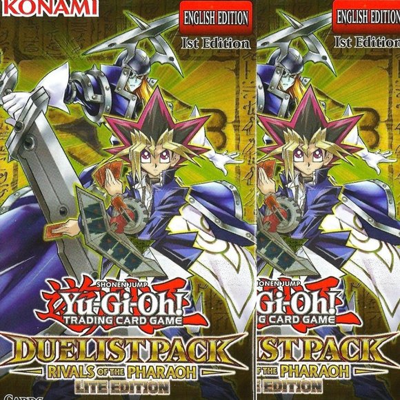 (2) YuGiOh Rivals of the Pharaoh Pack 1st Edition - Picture 1 of 3